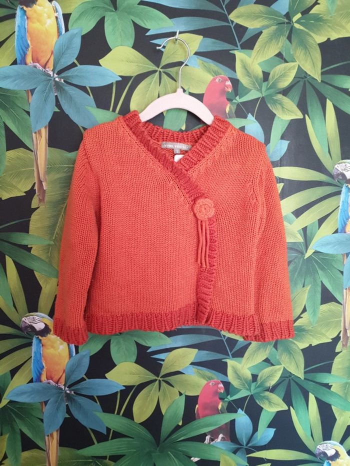 Pull type gilet