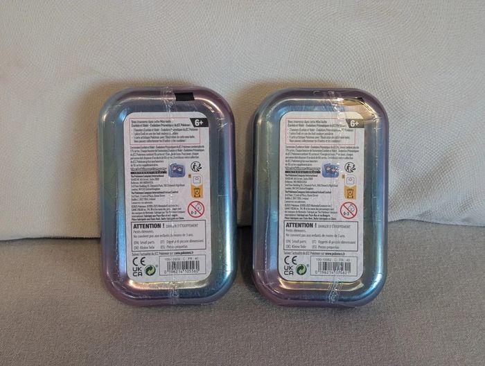 2 Mini Tin Pokémon Noctali et Mentali Évolutions Prismatiques EV8.5 Fr - photo numéro 2
