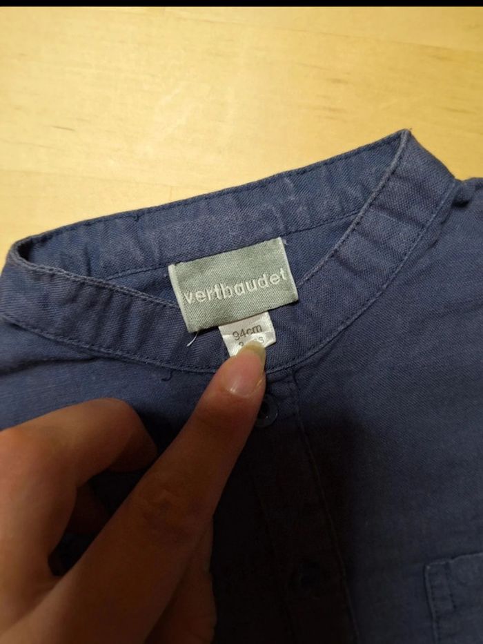 Chemise pour garçon Taille 3 ans marque Vertbaudet très bon état - photo numéro 5