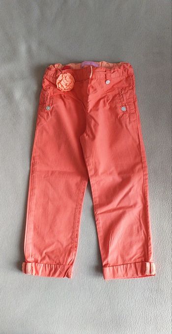 Pantalon été corail