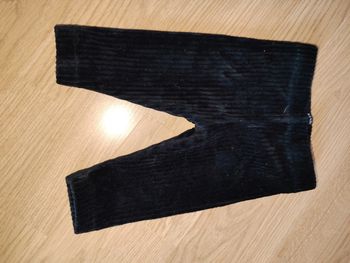 Legging velours noir