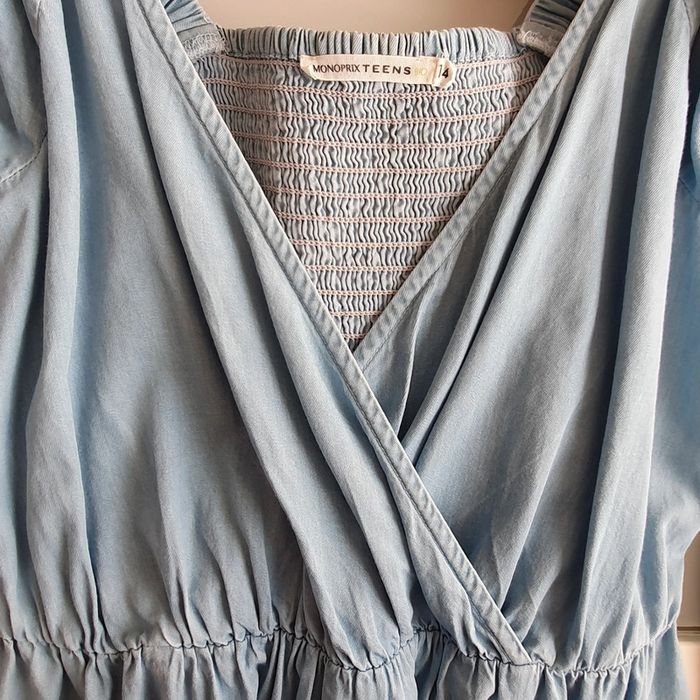 Robe longue smockée 14 ans - photo numéro 4