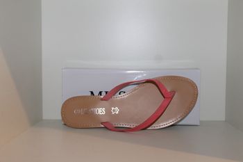 belle petites tongs lanières rose 39