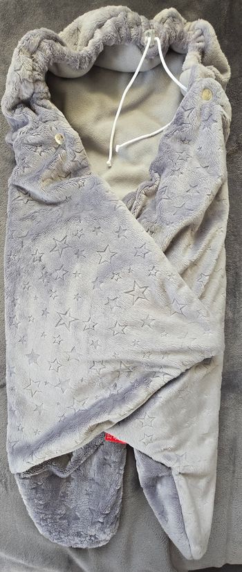 Couverture ByBoom Hiver Modèle Minky Etoiles