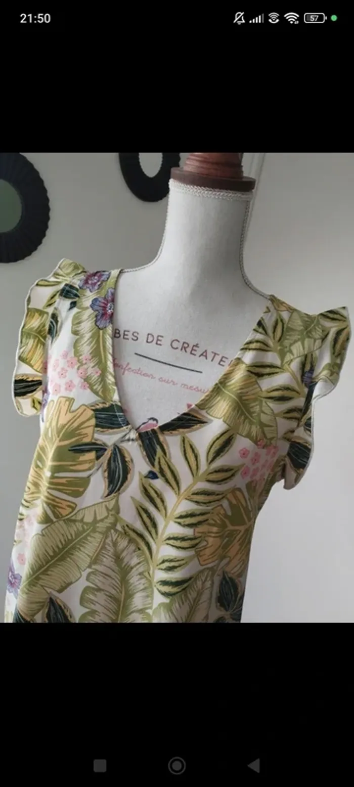 Robe fleurit - photo numéro 3
