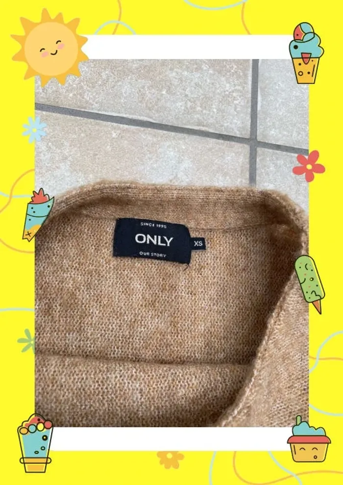 Pull Only manches chauves souris - photo numéro 4