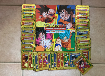 Panini - Dragon Ball Universal Sticker - Albul + 40 Pochettes neuves