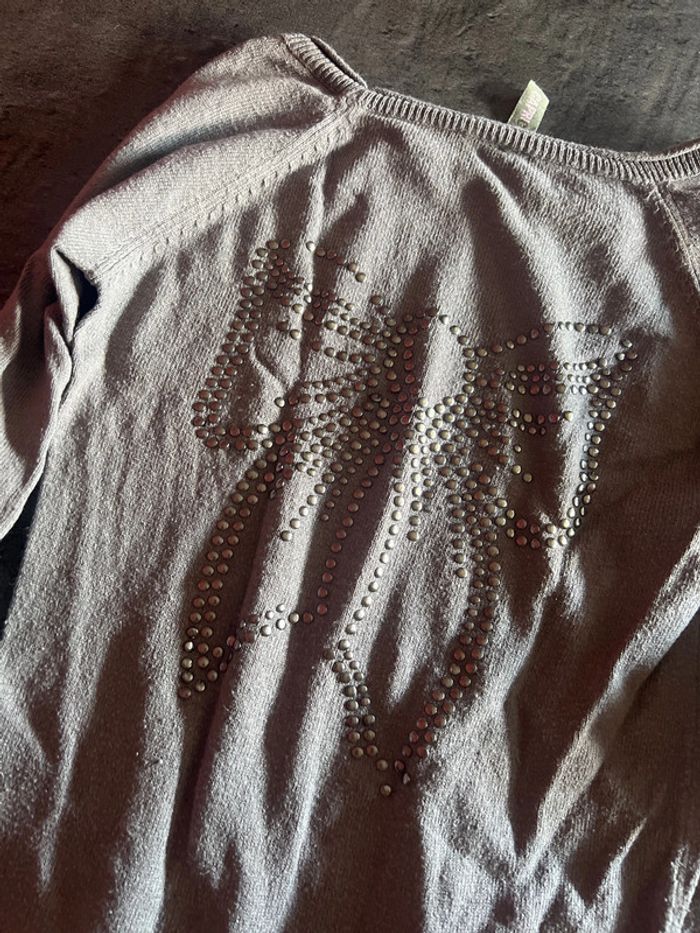 Pull gris - photo numéro 4