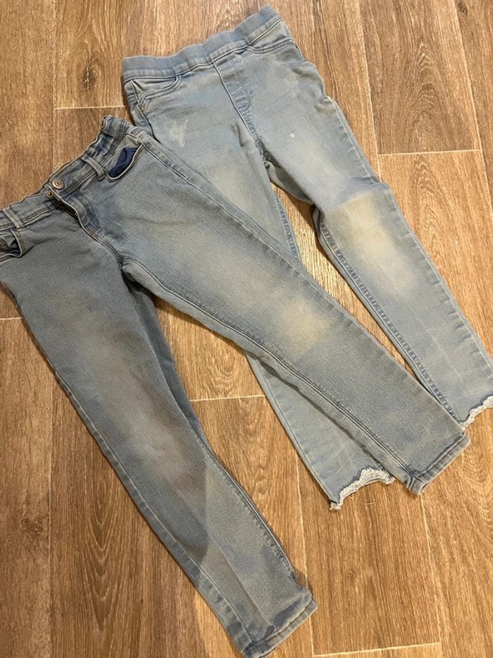 Lot Jean slim 8/9 ans