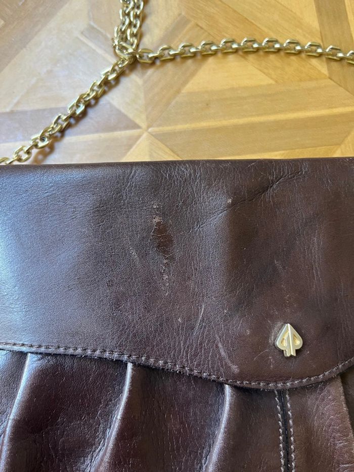 Sac en cuir marron Vintage - photo numéro 5