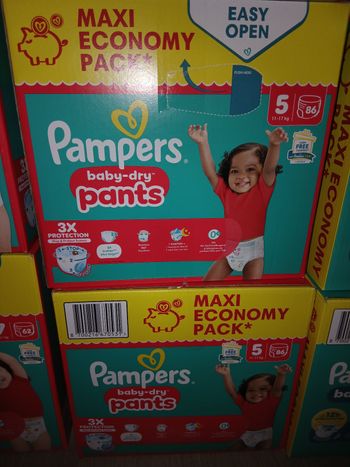 Pampers pants t5 