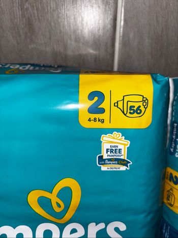 Trio-Pack De  168 Couches Pampers Baby-Dry  Neuf Dans L’emballage ( Format  XXL ).
