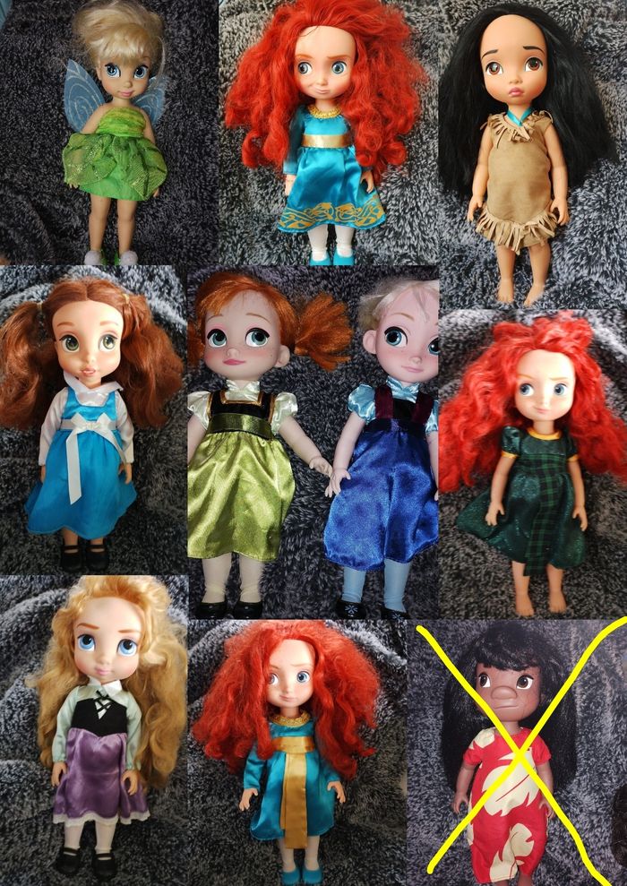 Poupées Disney animator