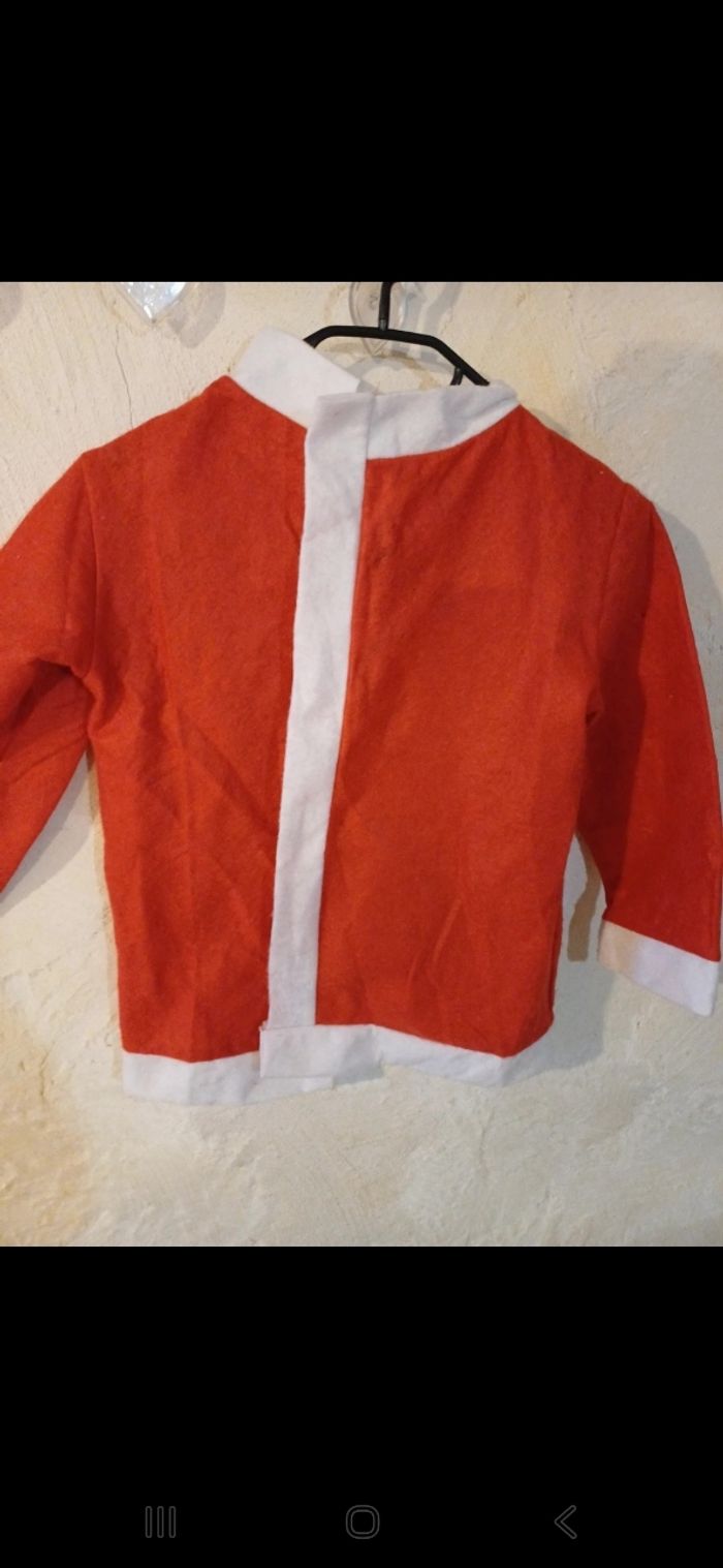 Veste et bonnet  de Père Noël taille 7 / 9 ans - photo numéro 4