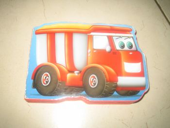 livre camion benne pour enfant