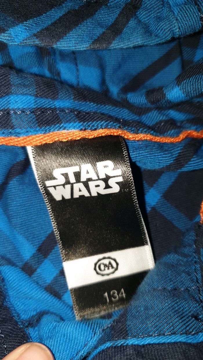 Chemise à capuche star wars taille 134 - photo numéro 4