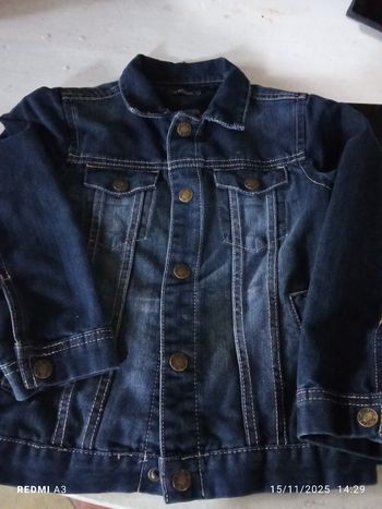 Blouson en jean 6 ans