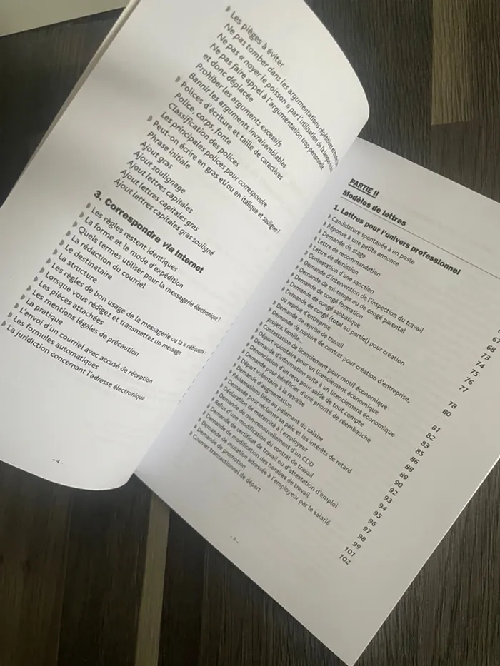 Livre Courriers et courriels professionnels et personnels - photo numéro 3