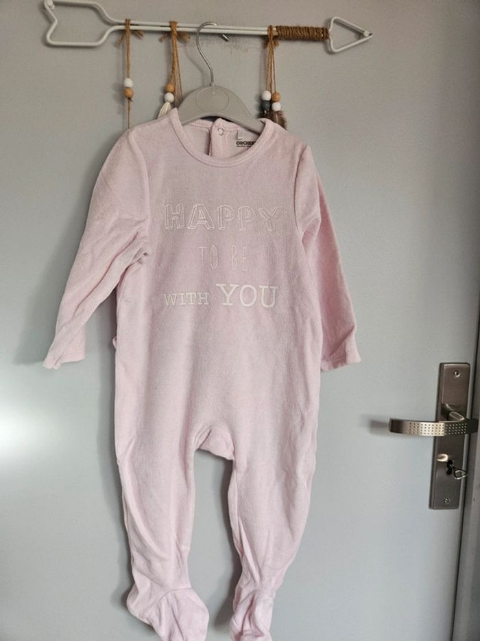 Pyjama velour 23 mois