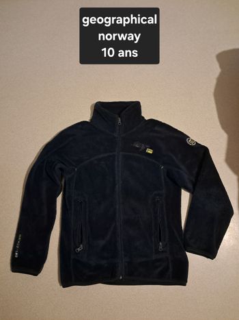 Veste polaire 10 ans geographical norway 