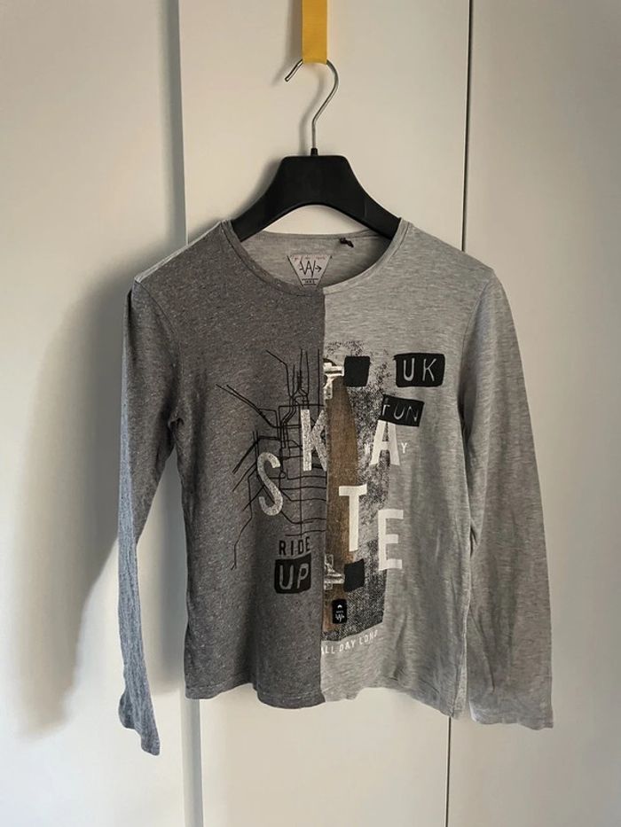 T-shirt manches longues IKKS xxs /16 ans