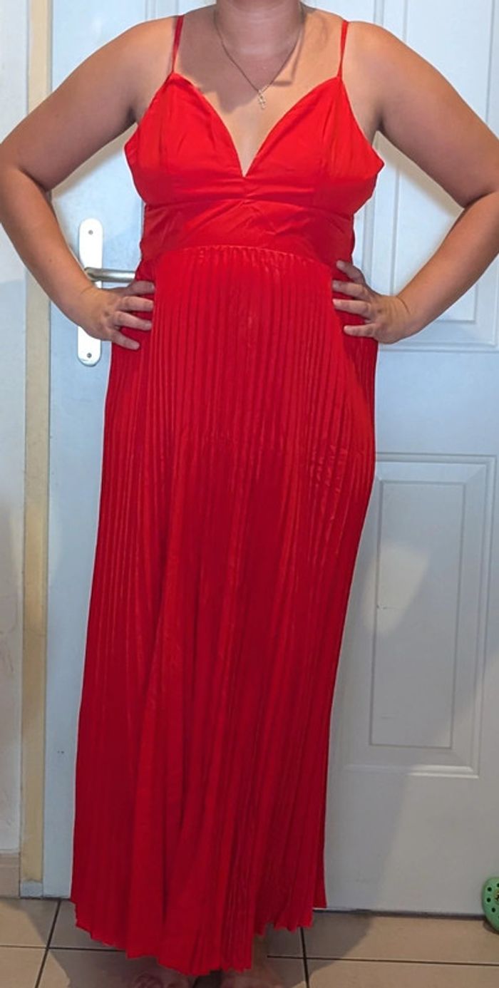 Robe rouge L (40-42) - photo numéro 2
