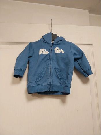 Gilet zippé bébé garçon 6 mois tao