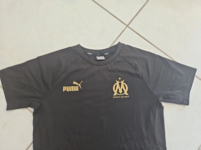 T-shirt MC Puma OM 12/14 ans cont6 - photo numéro 3