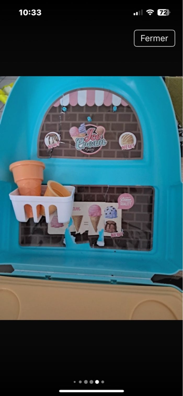 Marchand de glaces. Ice cream shop - photo numéro 3