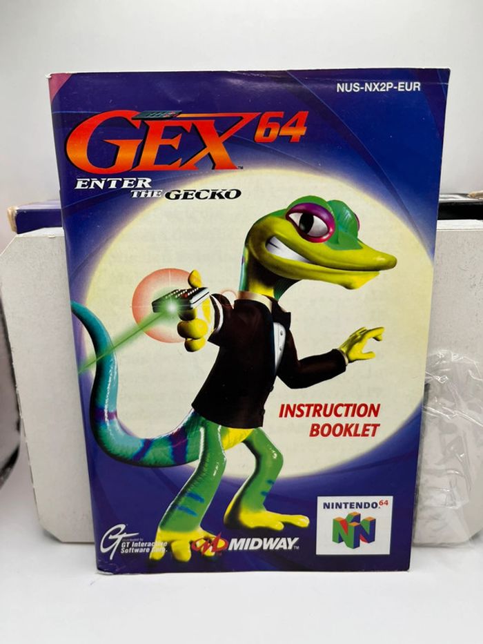 Gex 64 Enter The Gecko Nintendo N64 Game - photo numéro 11