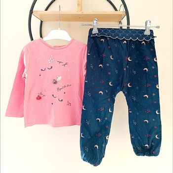 24 mois 2 ans ensemble Kiabi Teeshirt et pantalon