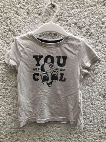 T-shirt Kiabi 3 ans blanc