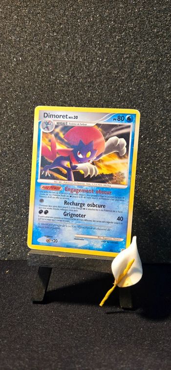 Carte Pokemon, Dimoret, flocon, calendrier de l’avant 2009