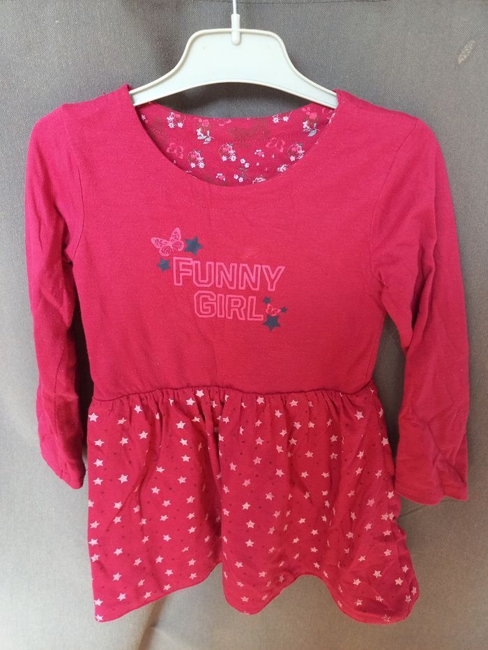 Ensemble Fille Pull Fraises + Jupe Rouge - Tricot Coton Automne/Hiver - Taille 4 Ans - Style Mignon & Confortable