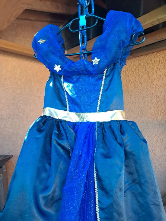 Cesar Déguisement Princesse Stella, Bleu - photo numéro 3