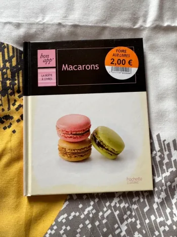 Livre de recettes macarons