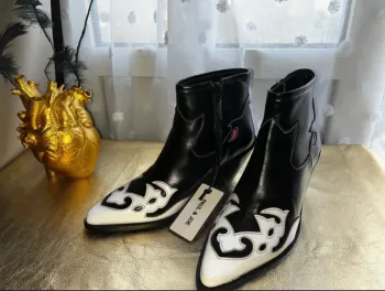 Superbes bottines en cuir, taille 38, Neuf - Paul & Joe