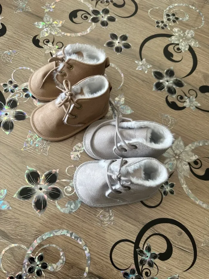 Lot de deux paires de chaussures