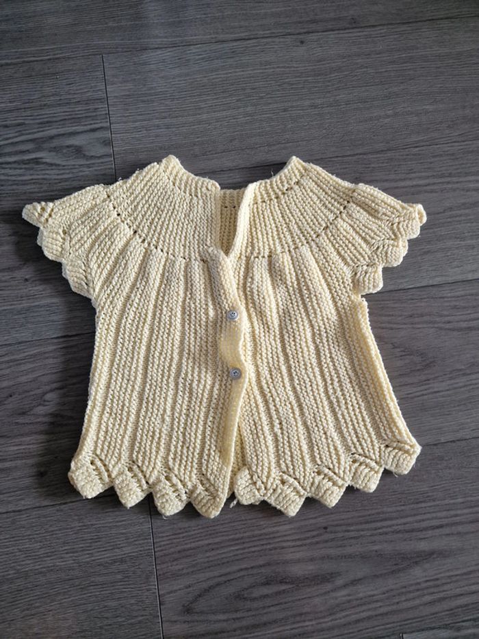 Haut tricoté fait main - photo numéro 9