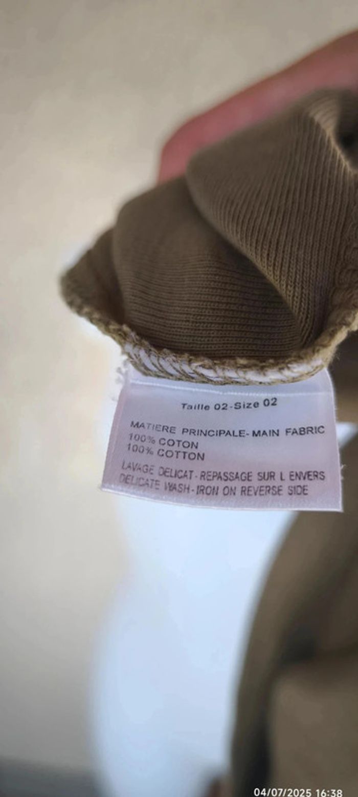 T-shirt Burton Taille XXXS / 2 Taupe - photo numéro 7