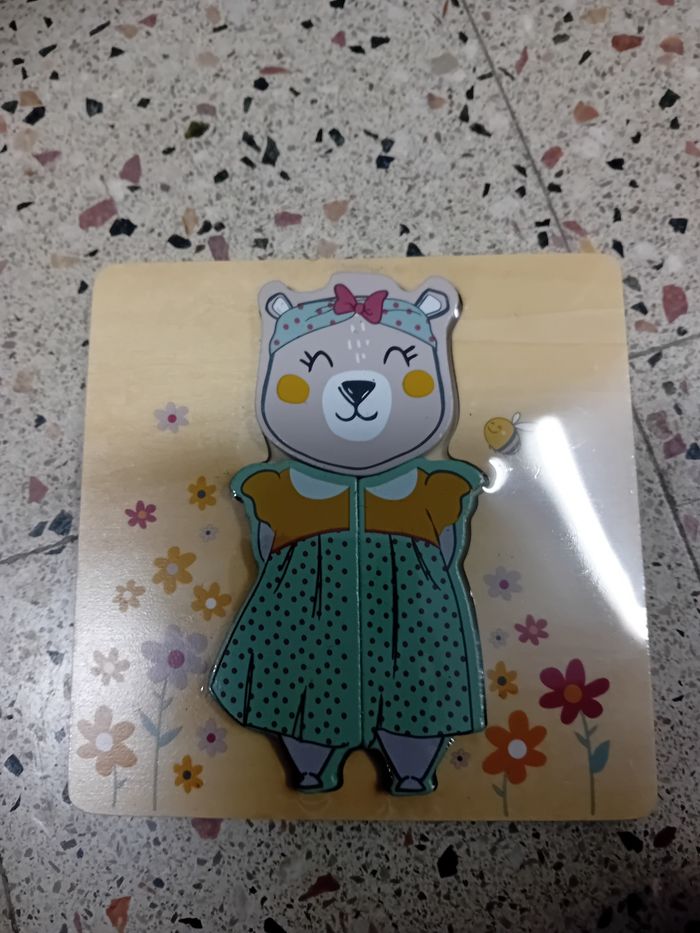 4 puzzles de 3 pièces  Âge  18m + - photo numéro 4