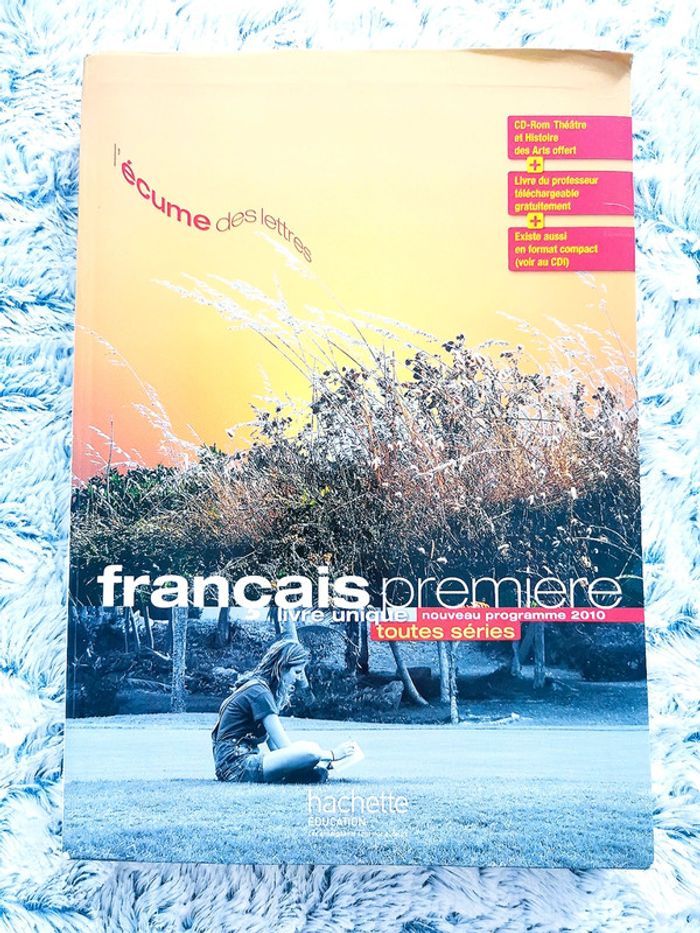 L'écume des lettres- Français 1ere- Hachette🖤