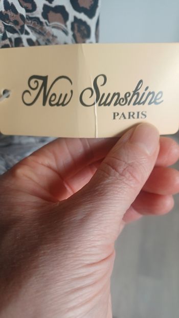 Chemisier asymétrique imprimé