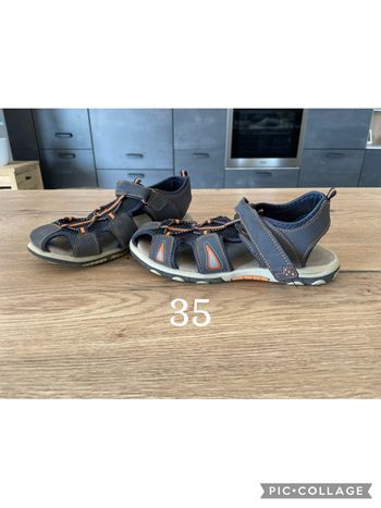 Nu-pieds garçon taille 35