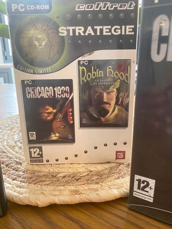 2 Jeux PC Stratégie  Coffret