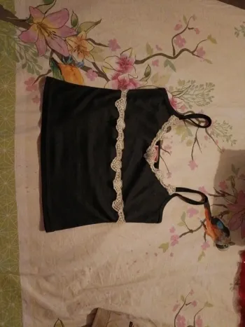 Haut débardeur dentelle XS 34 jennyfer
