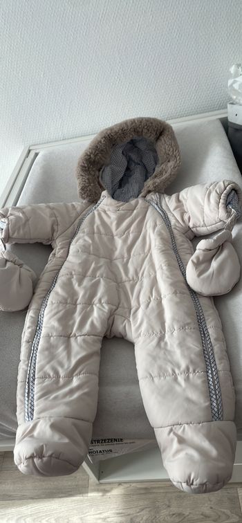 Combi pilote jacadi beige 1 mois