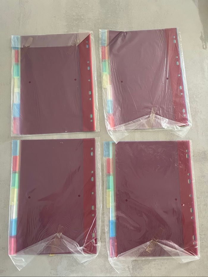 Grands intercalaires plastiques - photo numéro 2