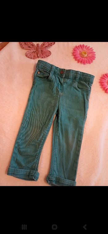Jean bébé taille 12 mois