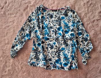 Blouse bleu